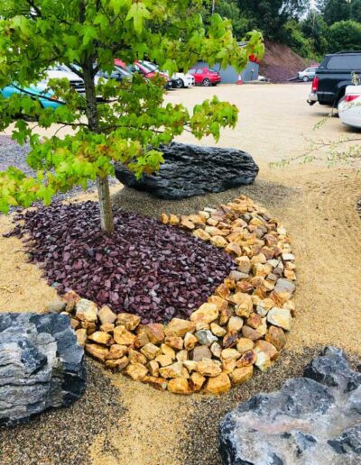 Plum Slate and Gold Nuggets/Gabion Stone 100 - 200mm